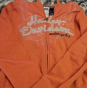 Ladies Harley Davidson Zip Up